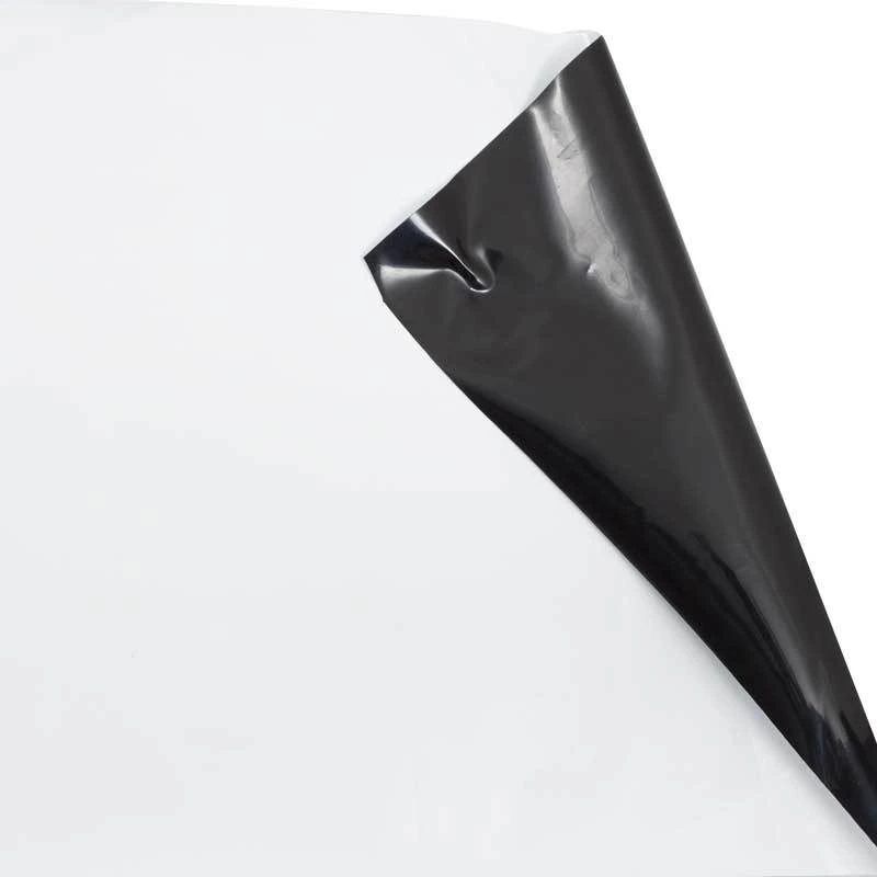 Blackout Poly Film White/Black 32'x100' 1 Blackout Poly Film White/Black 32'x100'