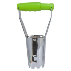 Chrome Hand Bulb Planter -Felco Planter Butik gb012 web green