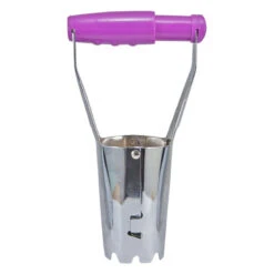 Chrome Hand Bulb Planter -Felco Planter Butik gb012 web purp