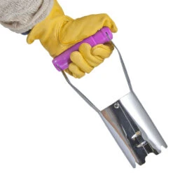 Chrome Hand Bulb Planter -Felco Planter Butik gb012 web2