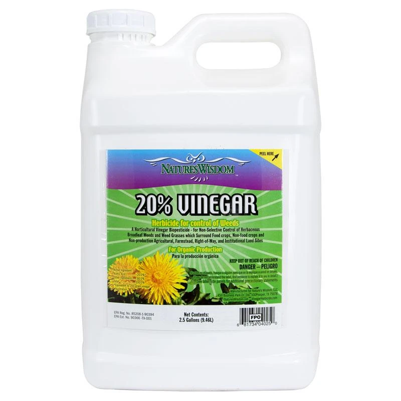 Nature's Wisdom Vinegar 20% (5 Gallon) (OID DUAL) 1 Nature's Wisdom Vinegar 20% (5 Gallon) (OID DUAL)