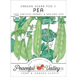 Fremhævede Produkter 15 Oregon Sugar Pod Pea Seeds (Organic)