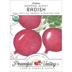 German Giant Radish Seeds (Organic)