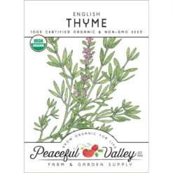 Fremhævede Produkter 5 Organic Thyme, English