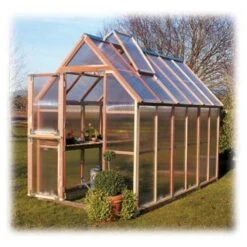 Redwood Greenhouse Kit (Mt Rainier 8' X 16')